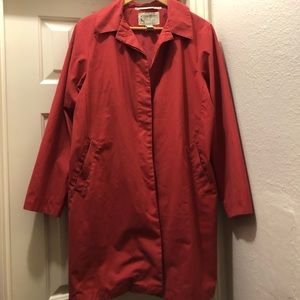 Eddie Bauer raincoat pink
